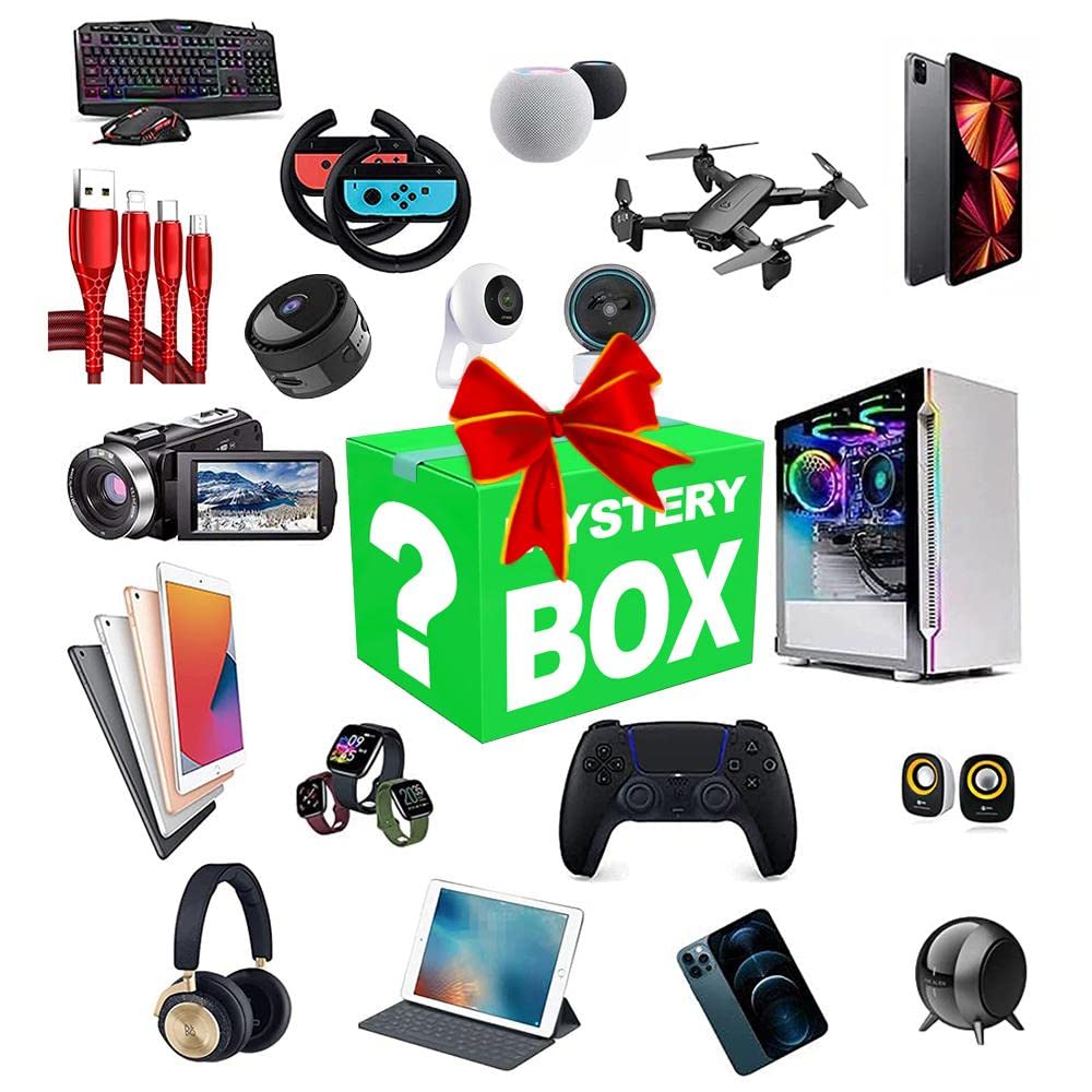 2021 Storage Box - Electronic Products Boxes:Surprise Suits Gifts for Your Family and Friends,Children prizes,Exciting Adventure Random Boxes-B15