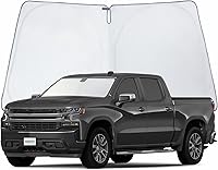 Vista 19 de CLIM ART Parasol para parabrisas para Toyota RAV4 2019-2025, parasol plegable de ajuste personalizado, protector solar del vehículo, cubierta