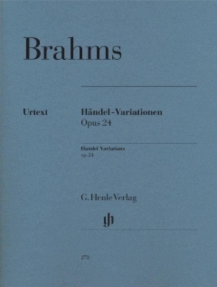 Händel-Variations op. 24 - piano - (HN 272): Instrumentation: Piano solo