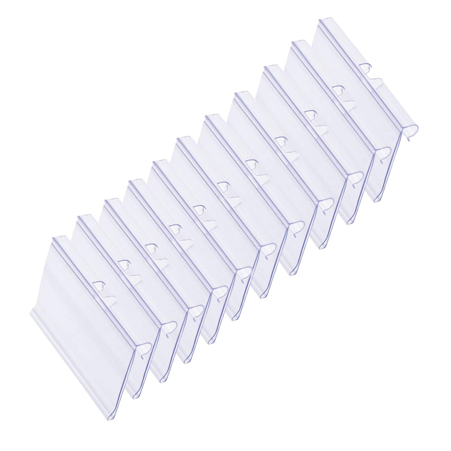 Buy 60 Pcs Clear Plastic Label Holder, Shelf Retail Price Label