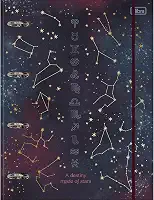 Tilibra - Caderno Argolado Cartonado Universitário com Elástico Magic 80 Folhas, multicolorido - Item sortido: não é possível escolher a capa
