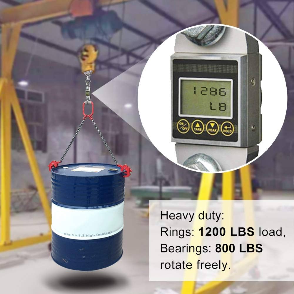 GothicBride Hammock Hooks SUS304 450kg Hanging Hooks 90° Swing Hangers Heavy Duty With Bolt For Concrete Wooden Yoga Boxing Hammock Chair (2pcs 90