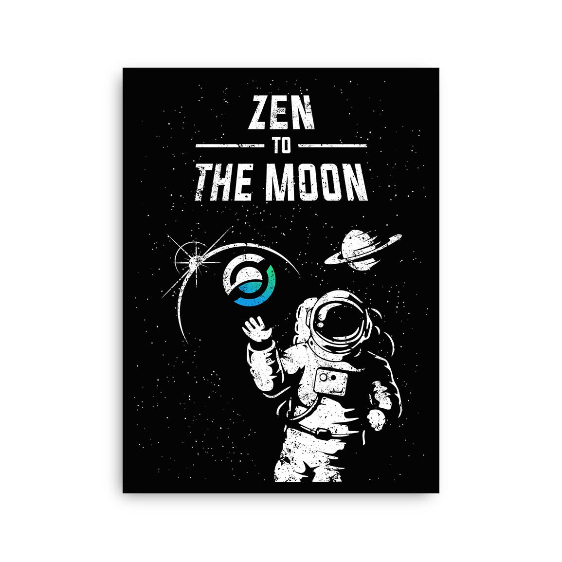 Hold Crypto Horizen to The Moon Funny Zen Logo Gear for Men Women HODL  Crypto Art Wall Decor Print Poster : Amazon.ca