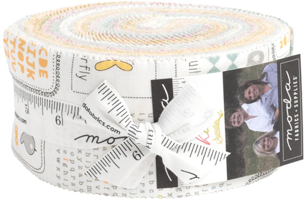 Moda Fabrics Assorted 40Pc Shine 2.5" Jelly Roll