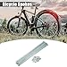 X AUTOHAUX 36 Pcs 14G J Bend 254mm x 2mm Bike Bicycle Spokes with Nipples Steel Silver Tone