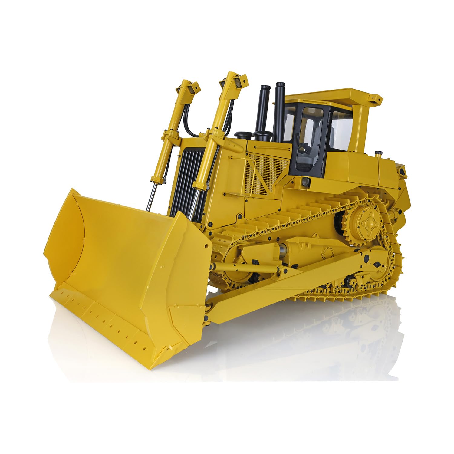 TOUCAN RC HOBBY Metallo 1/14 RC idraulico avvolgitore DXR2 bulldozer telecomandato Nuovo modulo sonoro RC macchina pesante