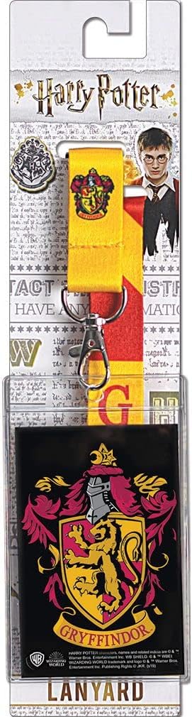 Ata-Boy Harry Potter Gryffindor Crest Reversible Lanyard with Breakaway Clip and ID Holder - Image 3