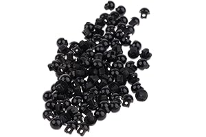 100Pcs Doll Eyes Buttons - Perfect for Plush Toy Crafts