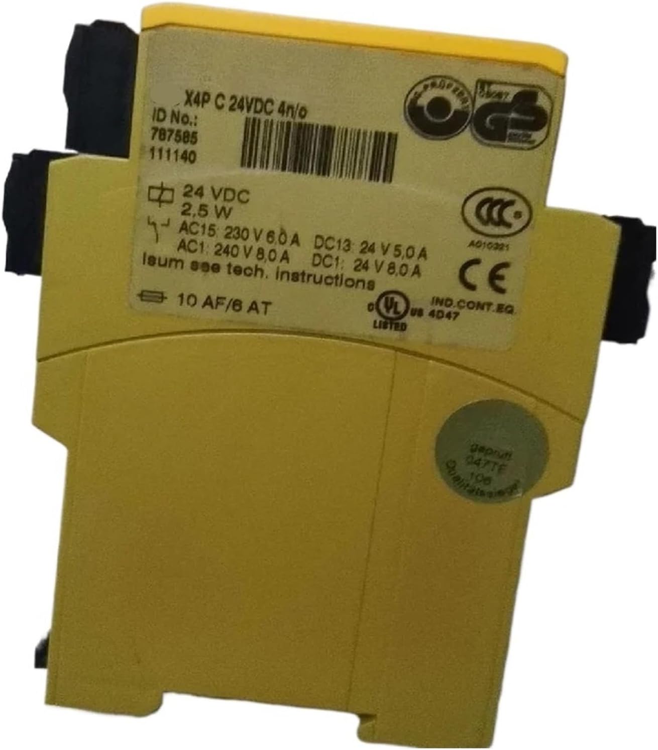 X4P C 24VDC 4n/o 787585 Relay Control Module