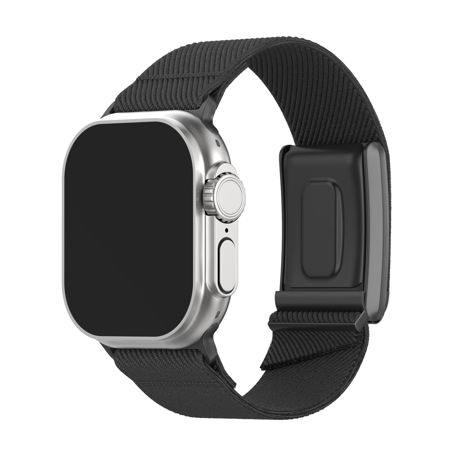 Dado Nylon Hybrid Strap Compatible with Apple Watch + Whoop 4.0, Odor Resistant and Breathable Nylon band