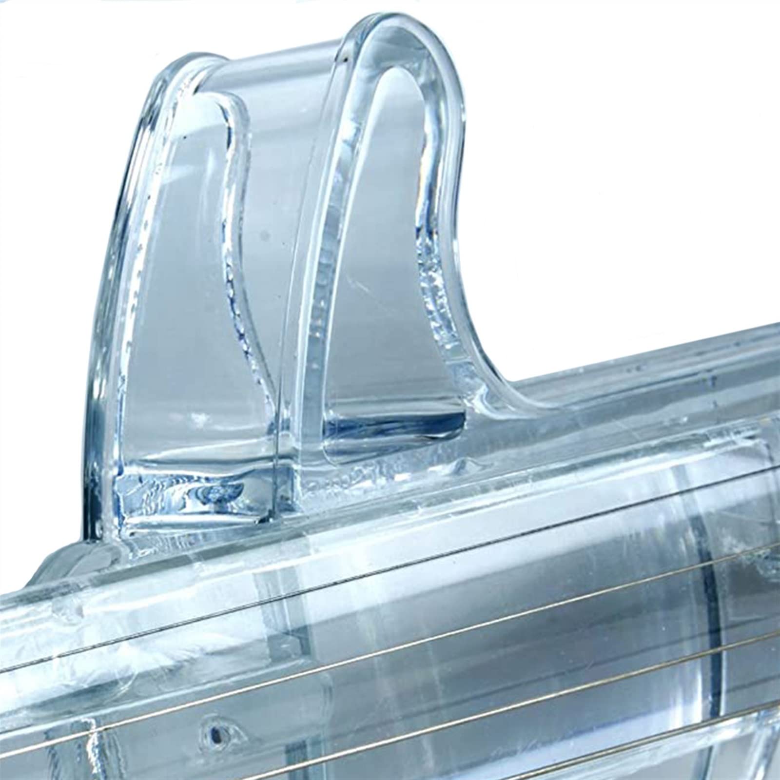 Amazon.co.jp: 4/4 エレクトリック バイオリン透明アクリル ボディ