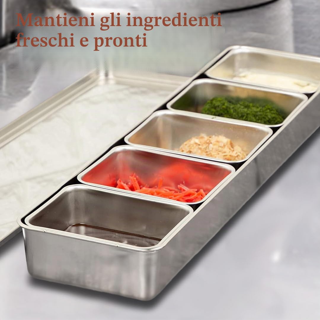 TIKUSAN Yakumi - Contenitore per spezie in acciaio inox, con coperchio, misura media, prodotto in Giappone (3 contenitori)