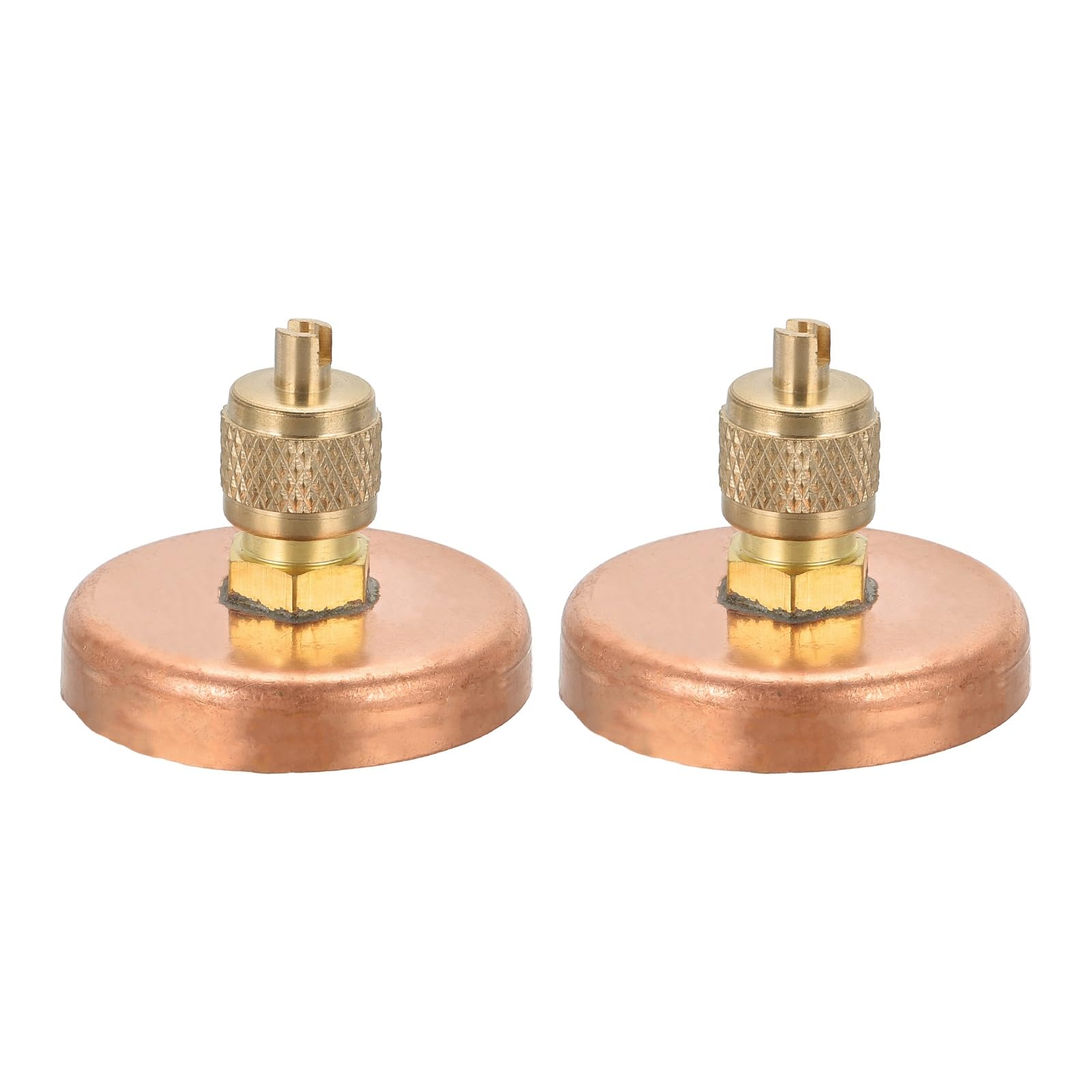 Valve d'accès de service SAE 6,35 mm étanche en cuivre avec extracteur de noyau