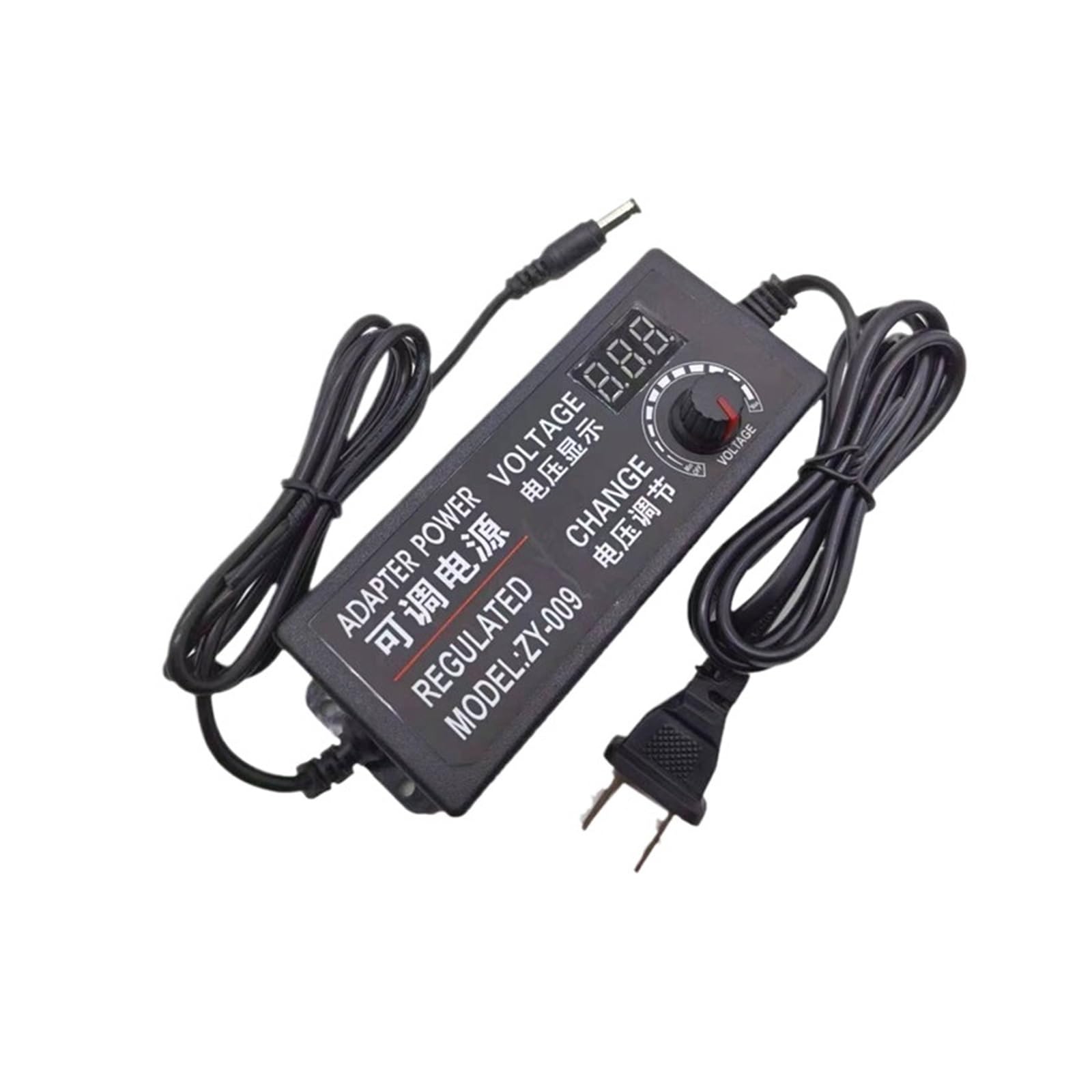 Adaptateur CC 3-24V 3A alimentation régulée tension variable écran - 2