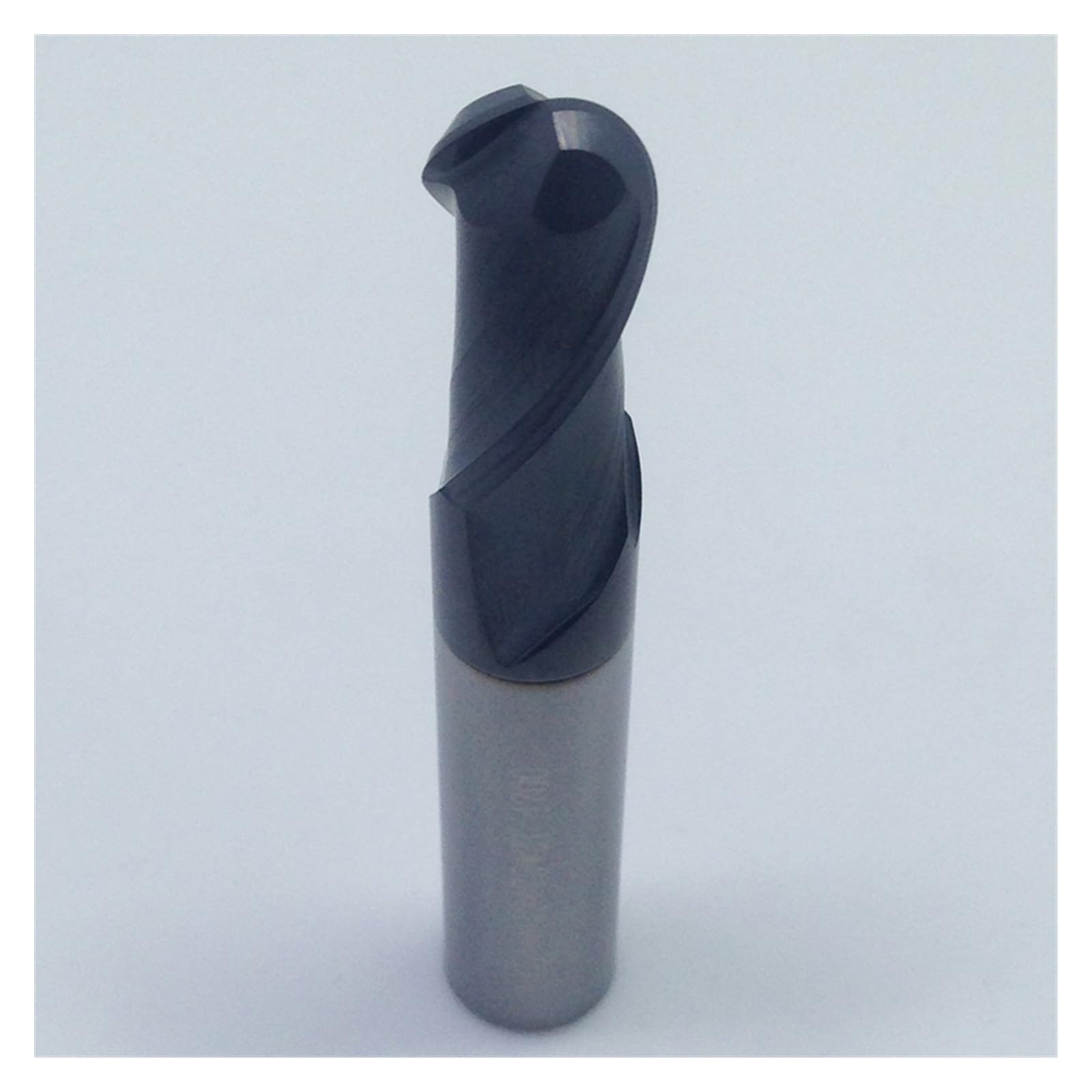 1pc R6 * 75 * 12D Echt HRC45 2 Flöten Hartmetall Legierung Ball Nase Ende Mühle Fräser CNC Router Bit