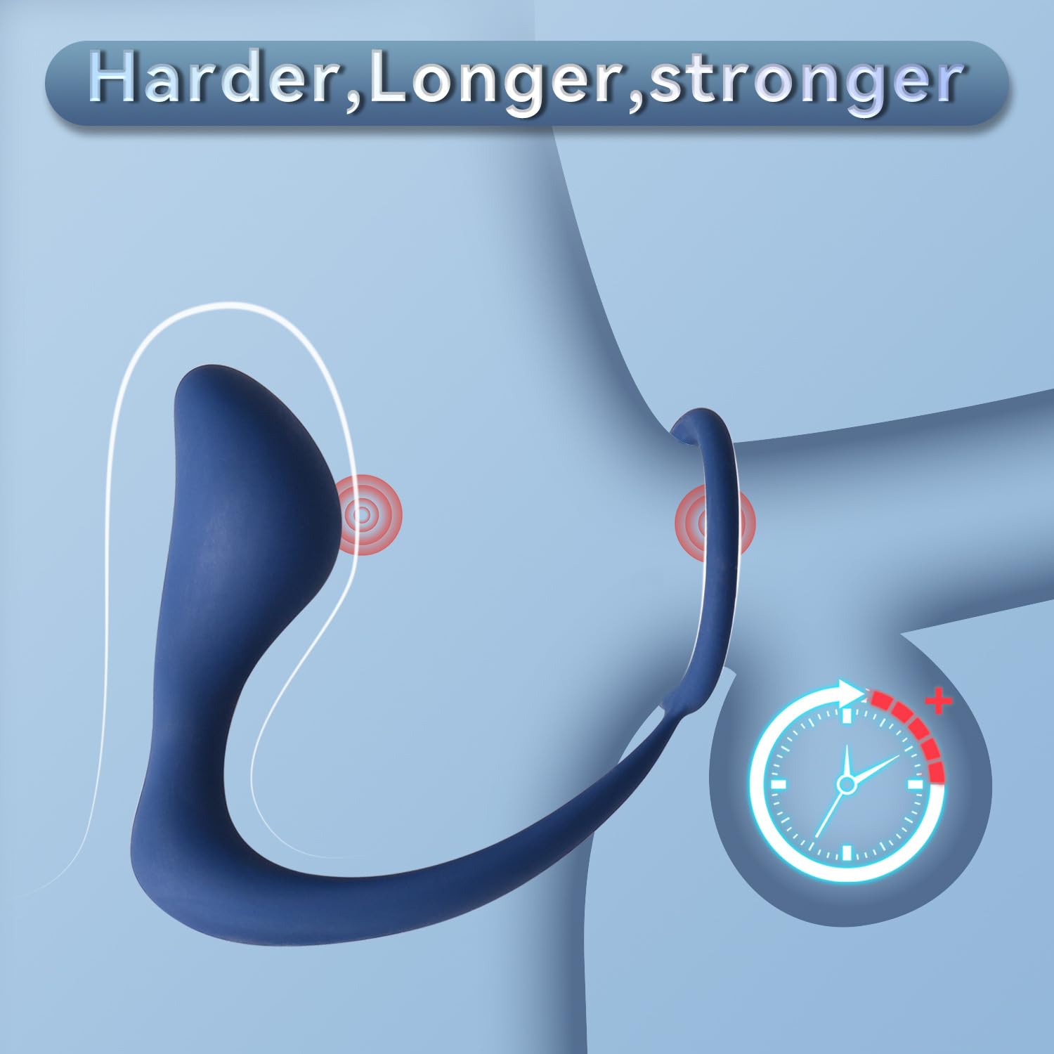 Amazon.com: Anal Tamping Adult Sex Toy Prostate G-Spot Vestibule Massager Male  Anal Masturbation Stick Anal Tamping Penis Single Ring Blue : Health &  Household
