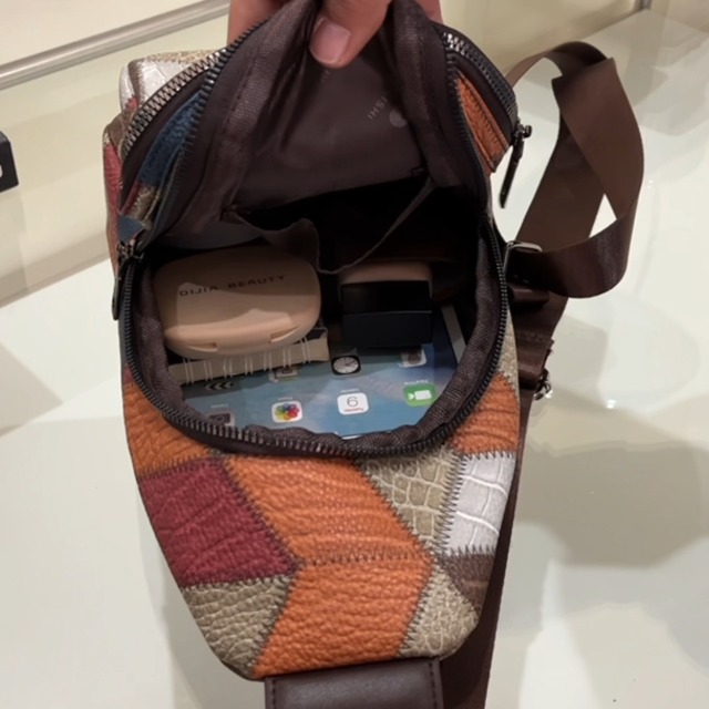 Bimi SHOULDER BAG ＋グッズセット Amazon.com: BIMMI Modern PU Crossbody Bag with Color-Blocked