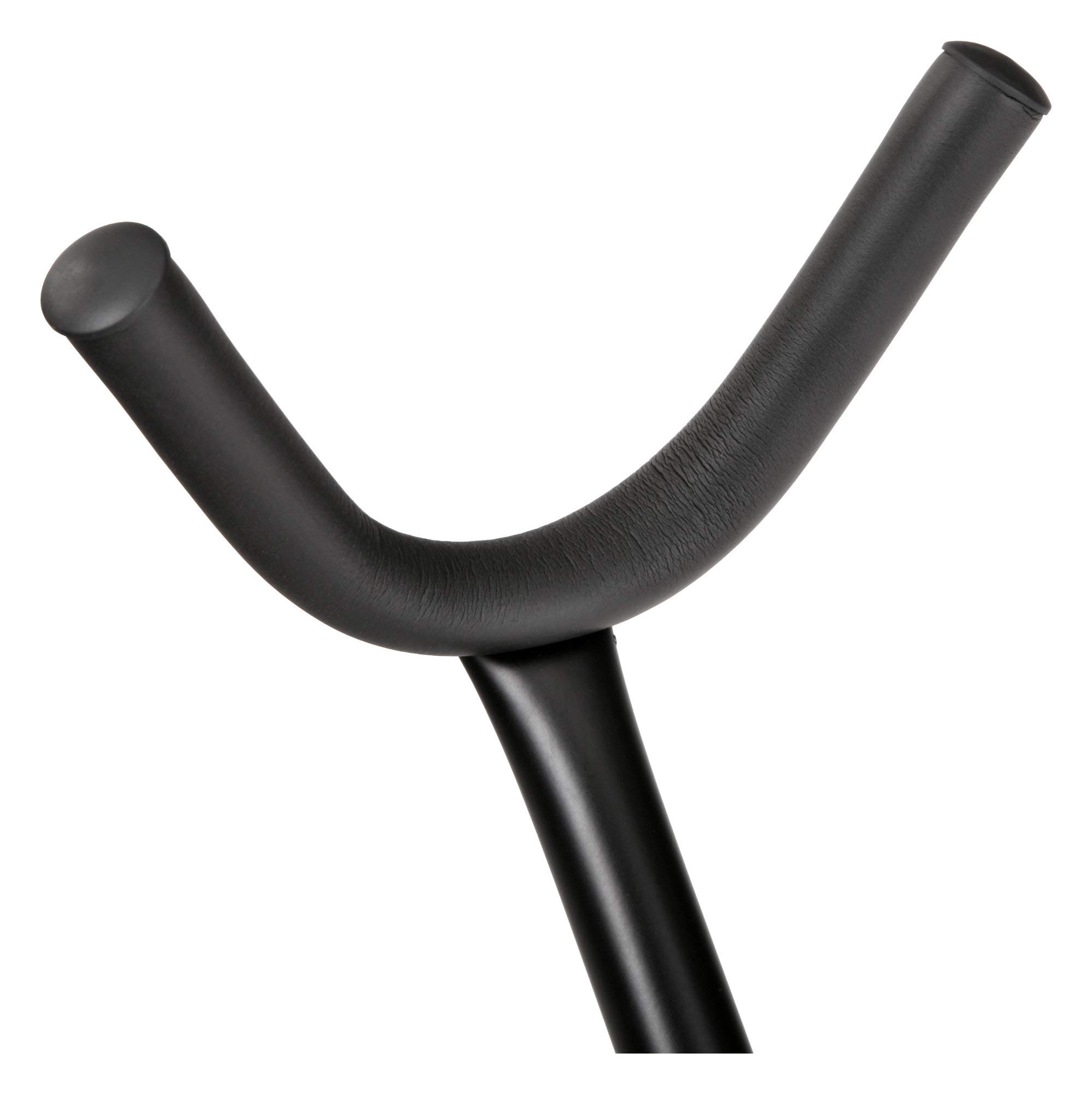 Classic Cantabile AS-2009 Supporto per Sassofono Alto/Tenore (Altezza 375mm, appoggi morbidi imbottiti, piedi in gomma, pieghevole, stabile)