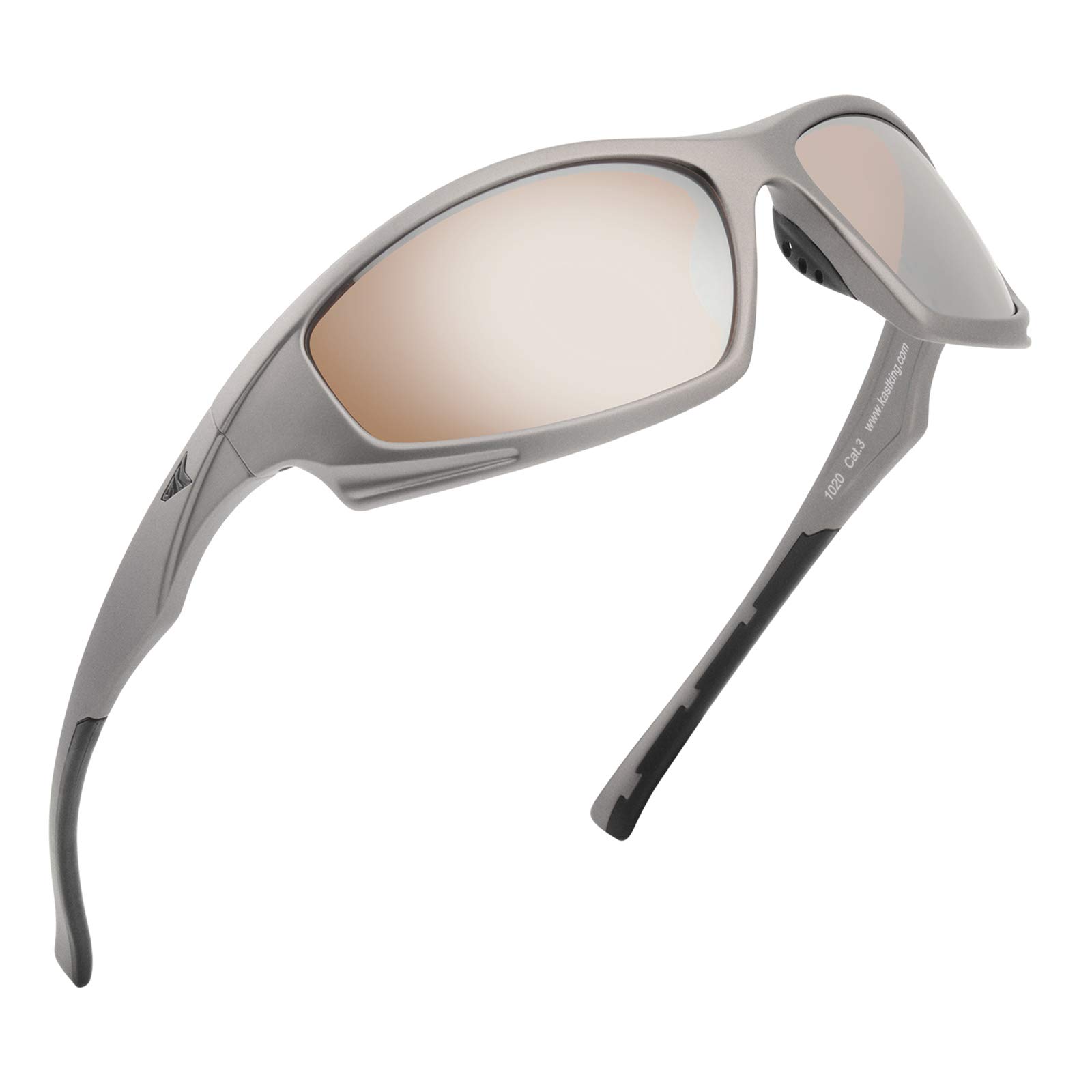 KastKing Seneca Polarized Sport Sunglasses for Men and Women, Ideal for Driving Fishing Cycling and Running,UV Protection