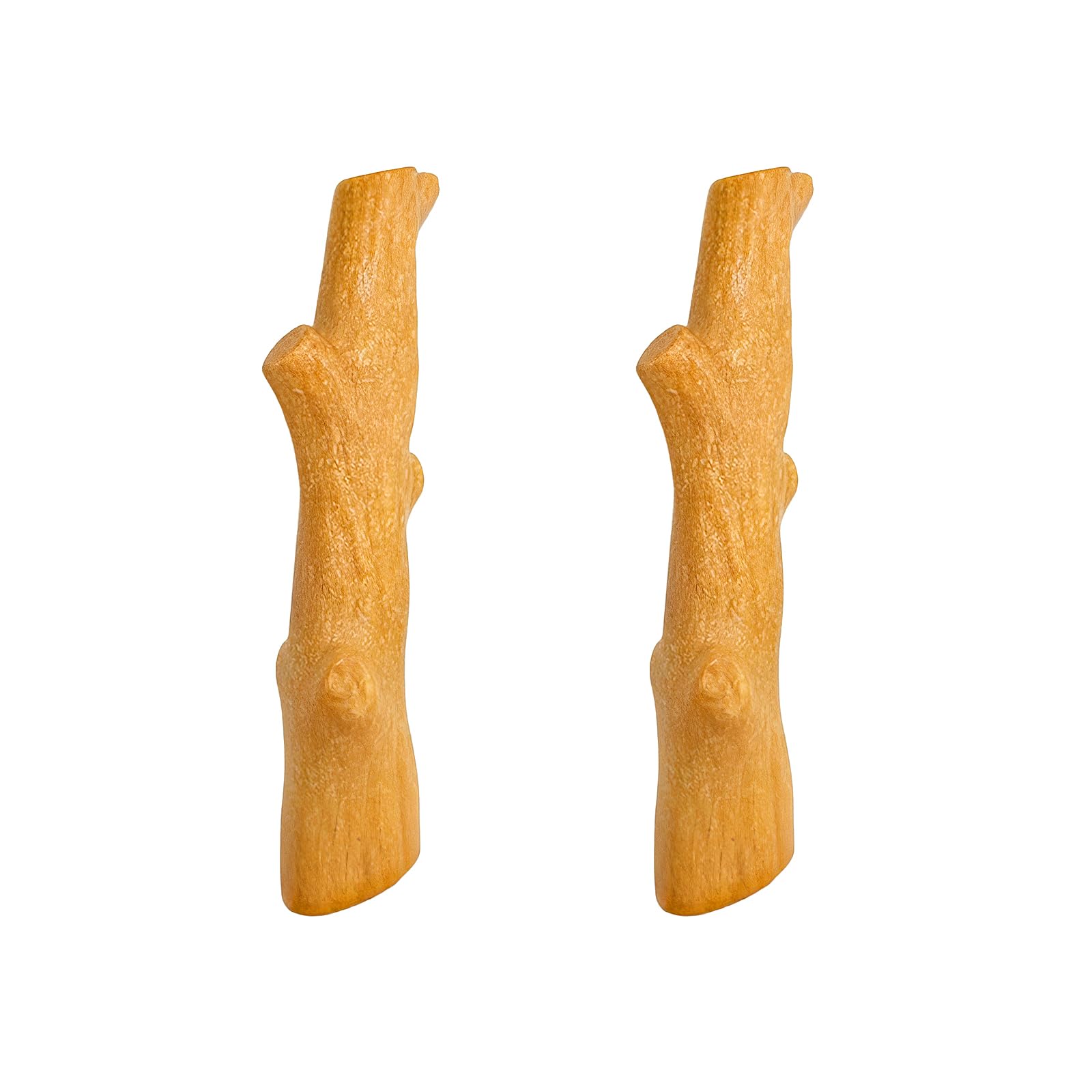 Bestwist Dog Chew Toys, Beef Flavour Long Lasting Puppy Teething Toys with Wood Fibre, Durable Indestructible Hard Pet Toy for Puppies & Miniature Breeds