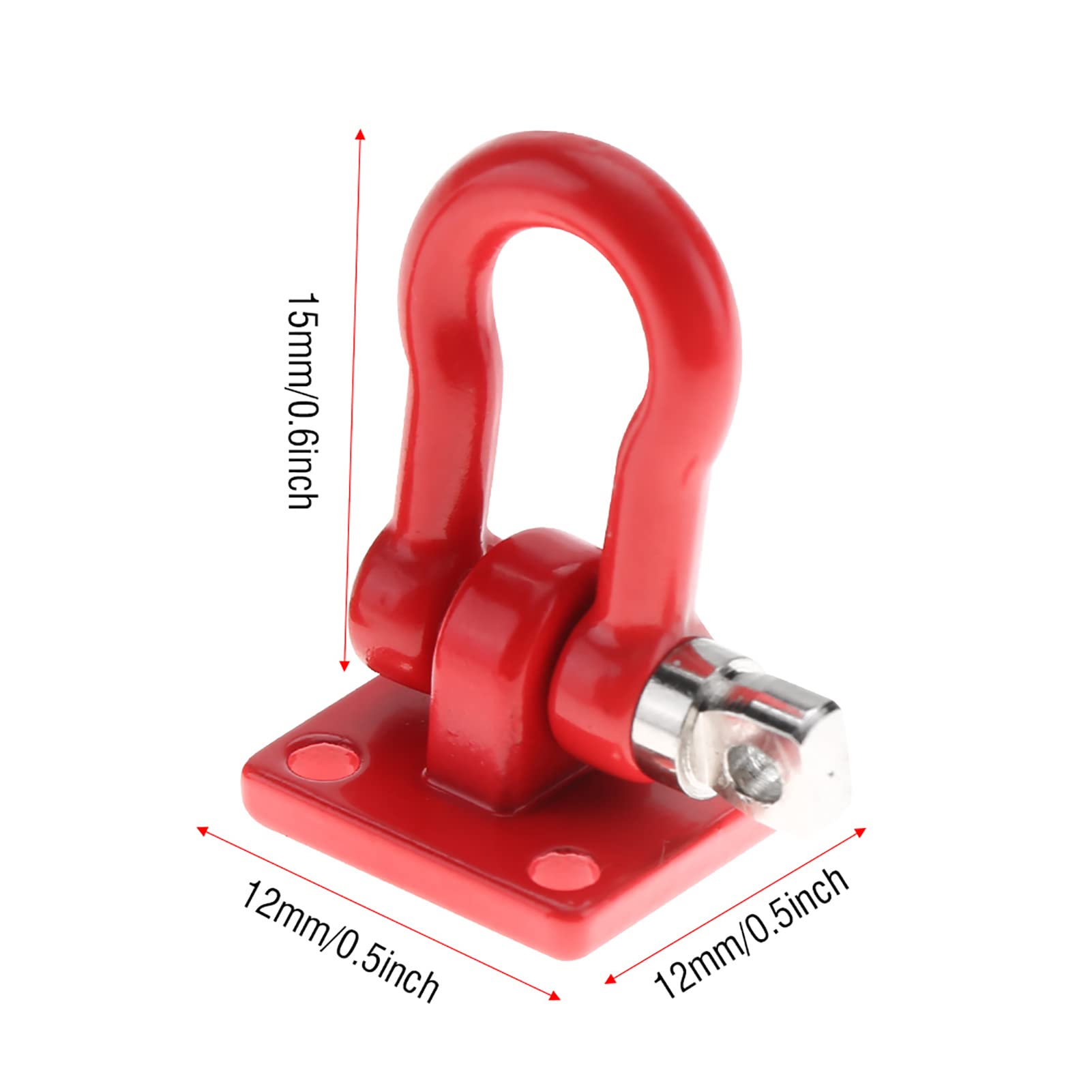Drfeify RC Trailer Buckle, 8 Pieces RC Assist Lock Catch Car Assemble Replace Parts Accessory for Climbing Crawler - Image 3