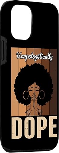 Miniatura 3 de Funda para iPhone 13 Pro Vintage Unapologetically Dope Black Afro Women Rraying Queen