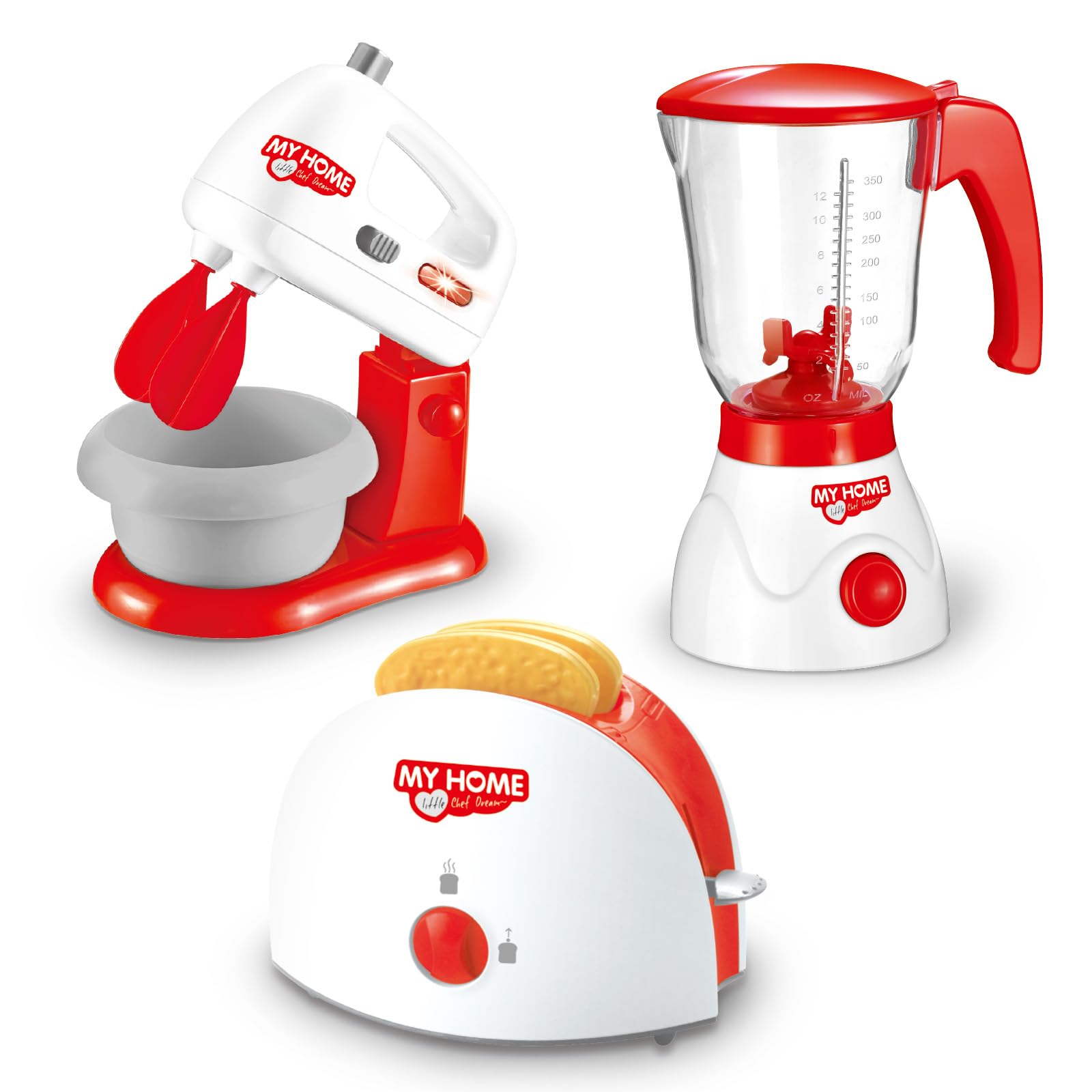deAO - Kit de Cocina con Mezclador, licuadora, tostadora y Otros Accesorios de Cocina.
