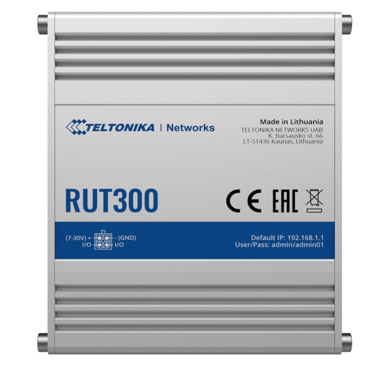 TELTONIKA RUT300 PrzemysÅ‚owy Router 5X RJ45 100Mb/s
