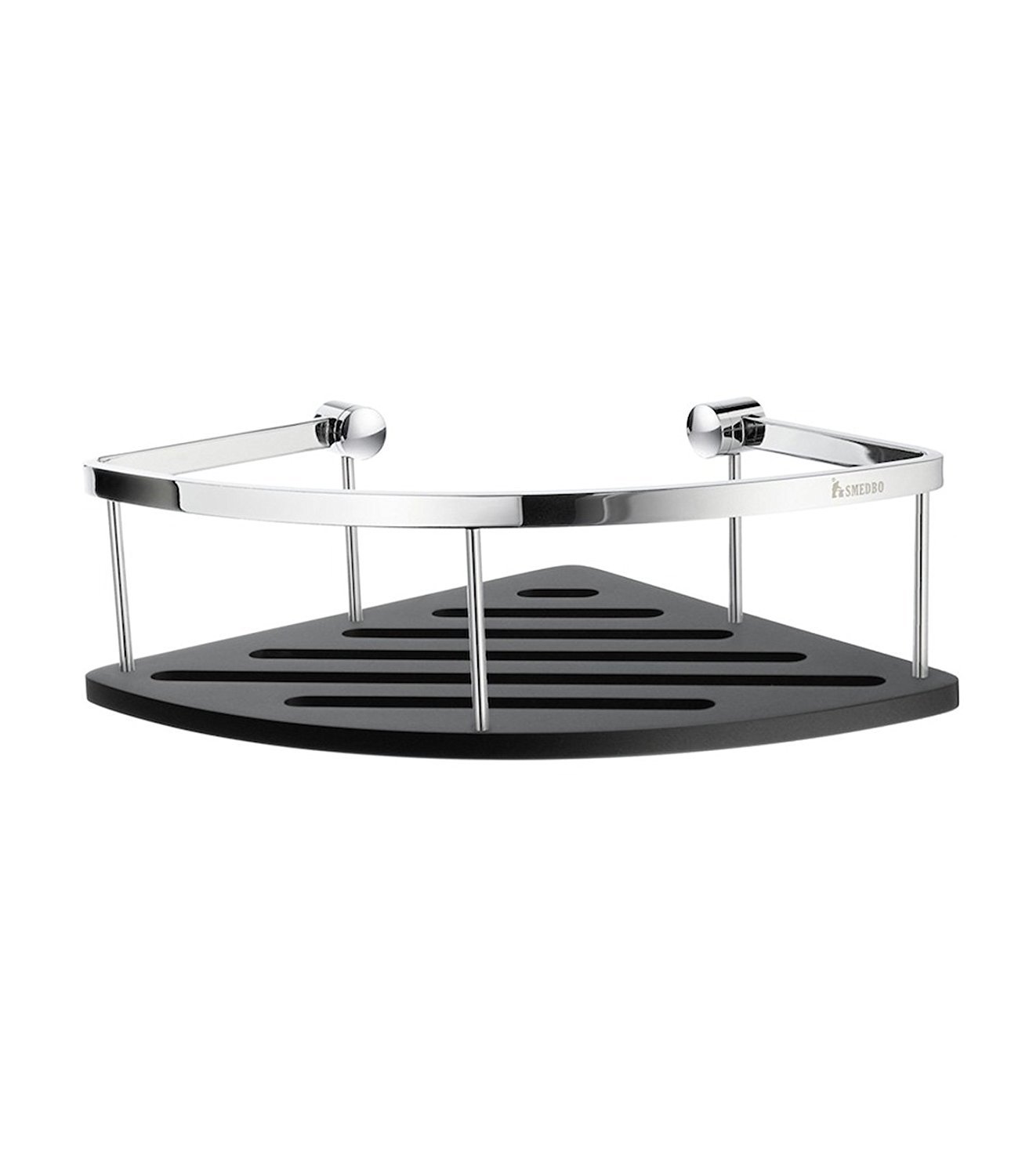 Smedbo Dk2111 Sideline Gancio Portaoggetti Per Doccia – Ottone/Rame/Zinco – Argento 2,6x4x9,5 Cm