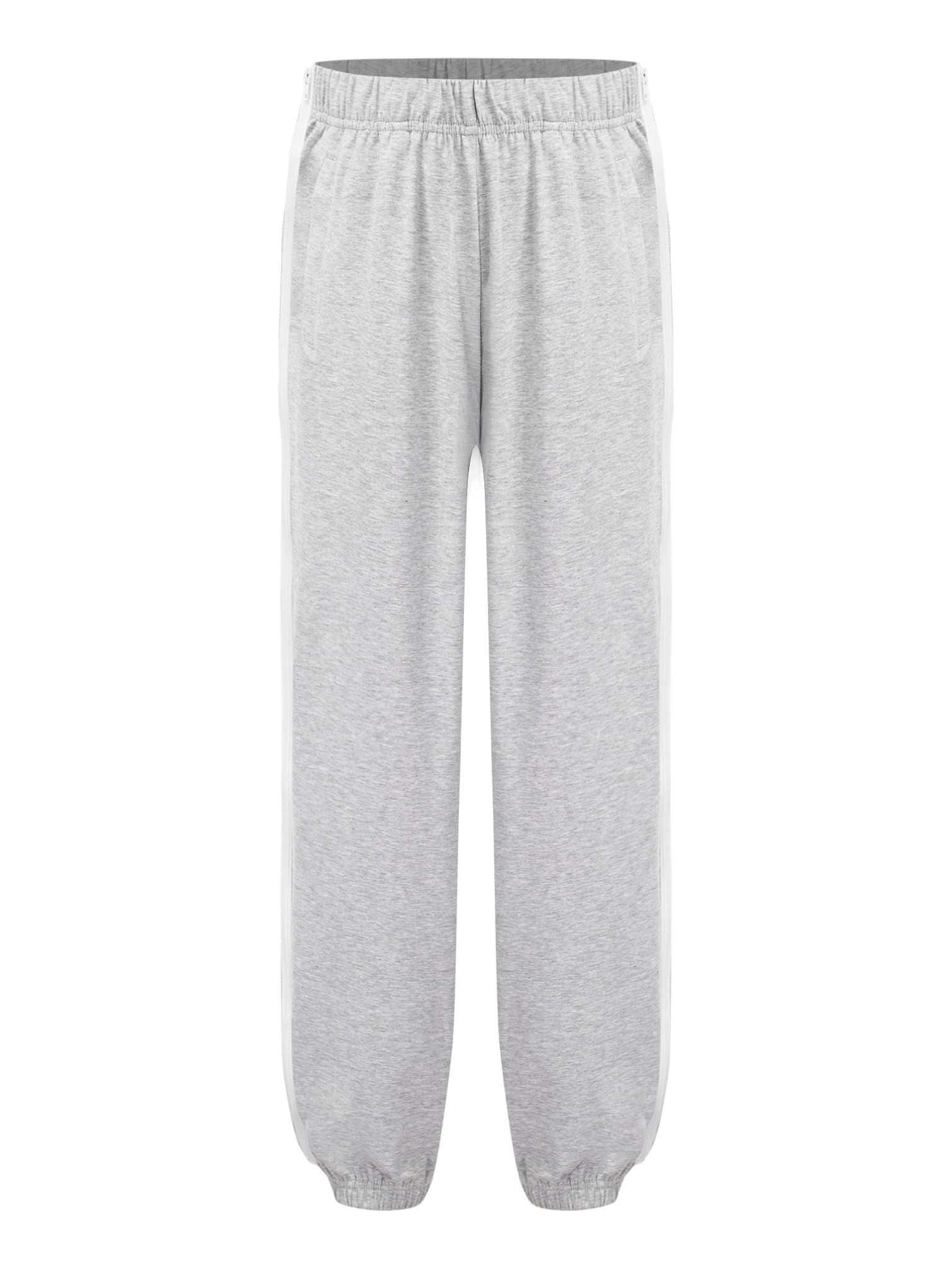 TiaoBug Ragazzi Pantaloni Sportivi da Allenamento Calcio Basket Pantalone Post-Operatorio Pantaloni della Tuta per Corsa Running Jogging Ciclismo Sportswear