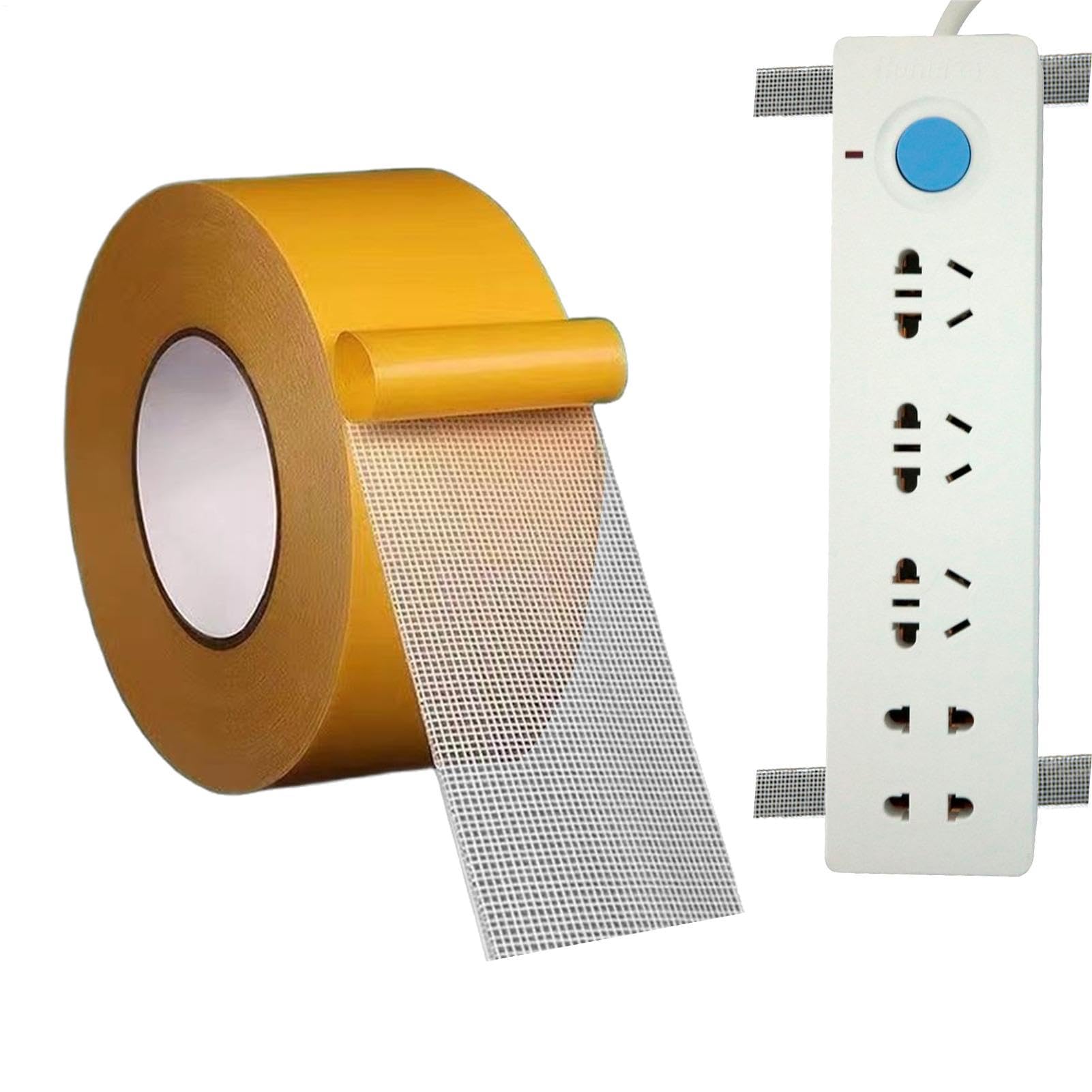Heavy Duty Double Sided Tape, Strong Mesh Grip For Carpets Rugs Posters