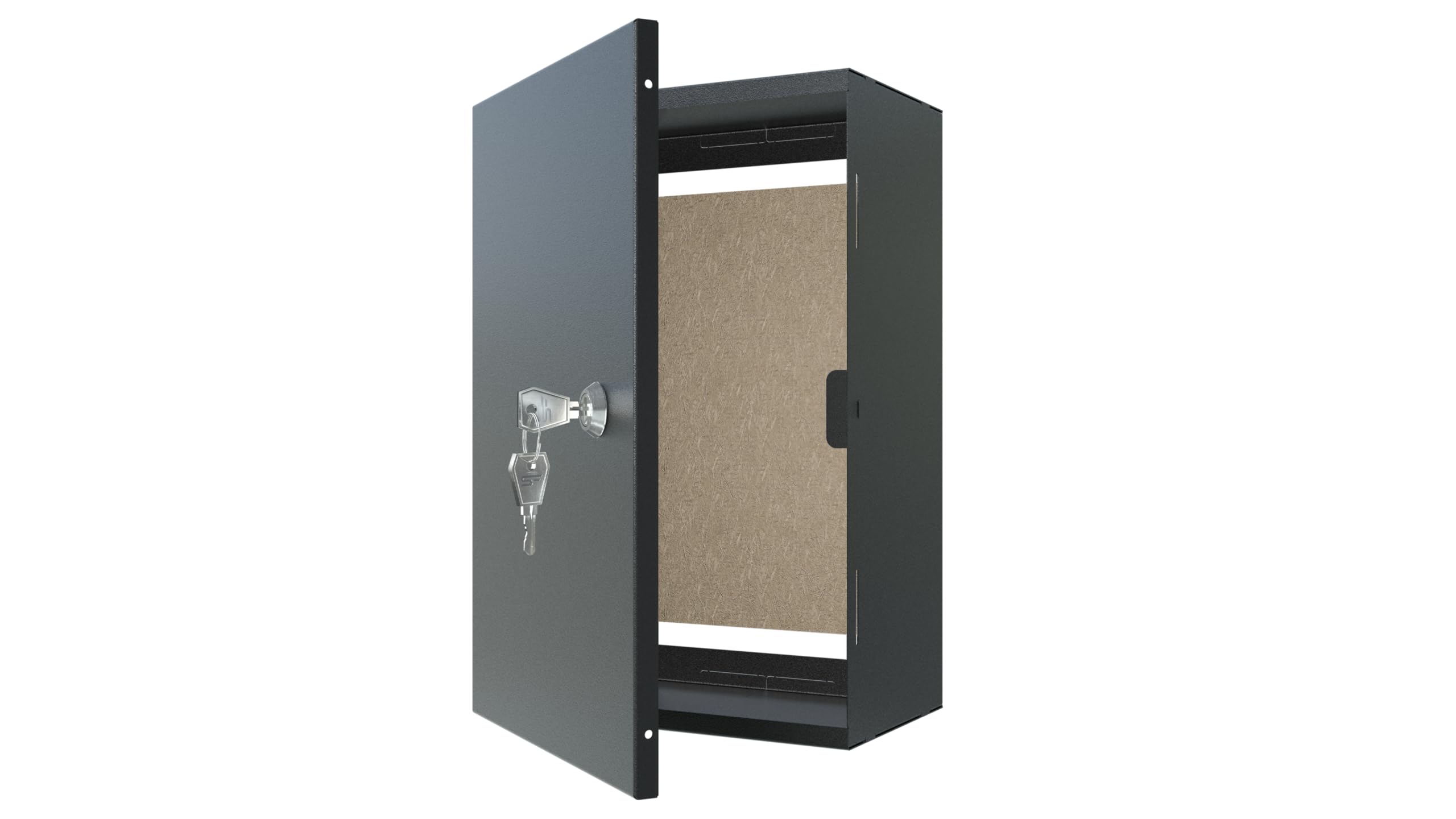 Boite de Derivation Etanche Exterieur 200x300x120mm IP20 - Coffret Electrique Etanche en Acier et étanche à la Poussière - Boite de Derivation avec Serrure et Deux Clés