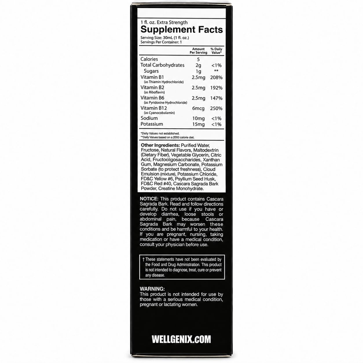 Wellgenix Strip Herbal Cleanse Detox Liquid - Whole Body Cleanser - Extra Strength Detoxifying Drink - Quick Flush Cleanse - 1 Oz Fruit Punch — Amazon image 8