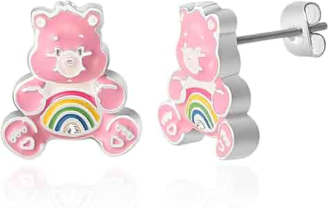 Earrings SHIPPŌ Earrings BEAR White TEDDY BEAR EARRINGS - Secret Box New York