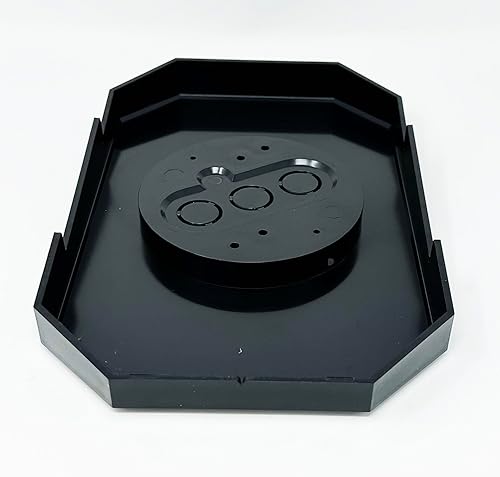 Miniatura 5 de iMBAPrice 8141DBL-BK - Kit de montaje lateral negro UL listado para luz exterior con caja eléctrica integrada para revestimiento doble de 4 pulgadas