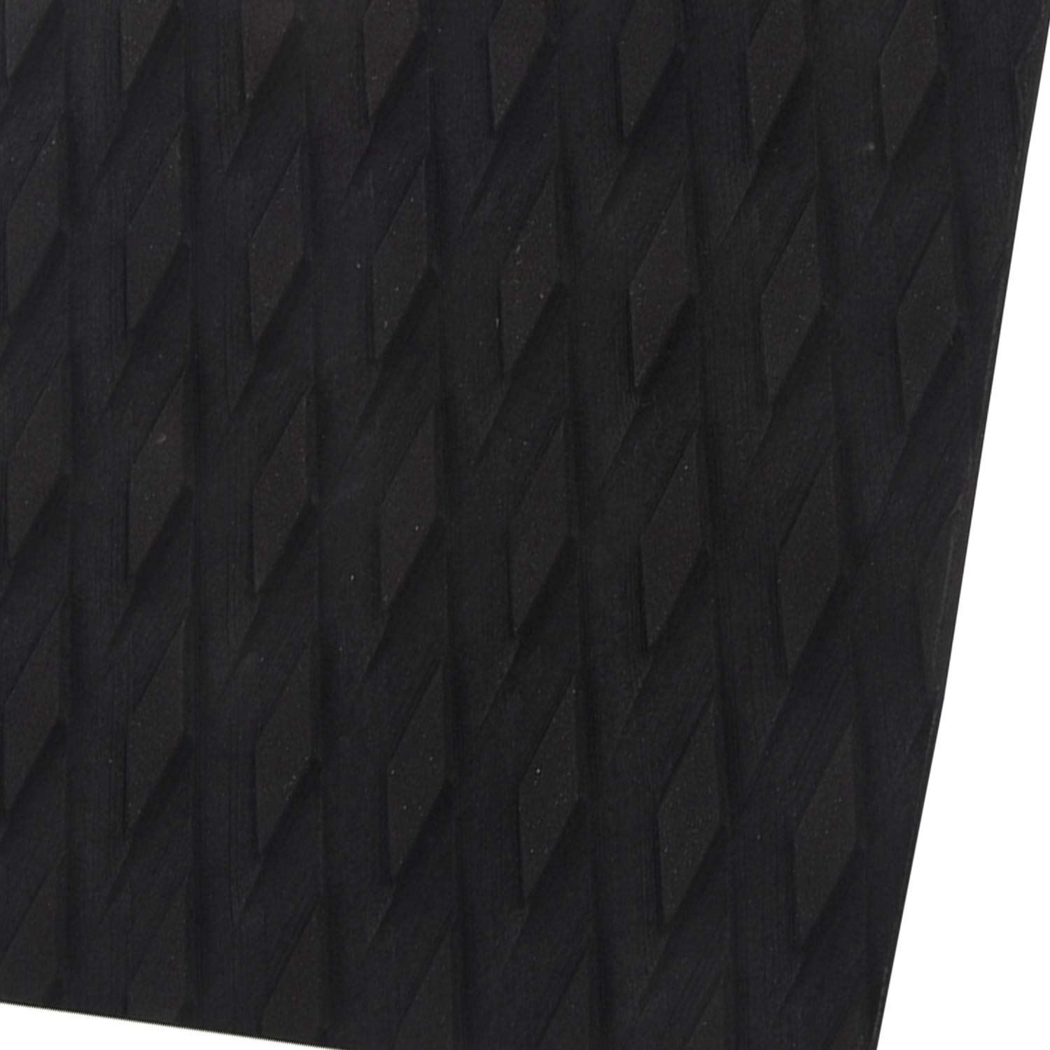 Srutueo 1Pc Surfboard Deck Mat Kayaking Skid Eva Traction Mat for Surfboards, Kayaks, Jet Ski Accessories - Black