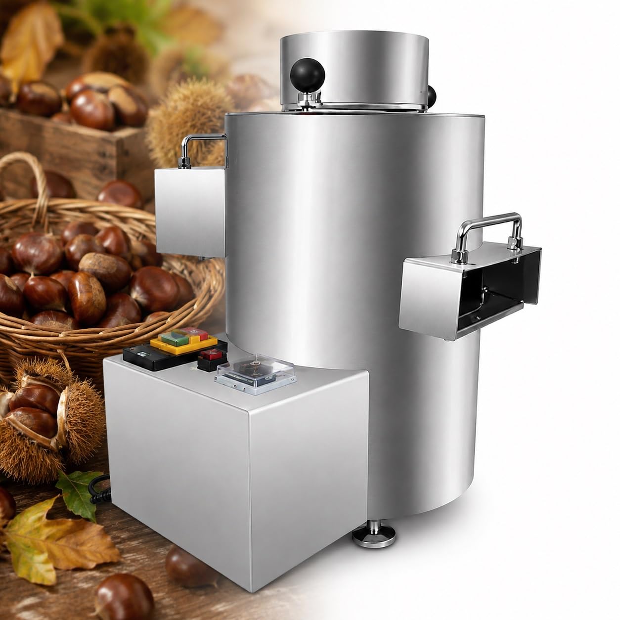 Desgranadora De Castañas Acero Inoxidable, Producción De Hasta 40Kg/h