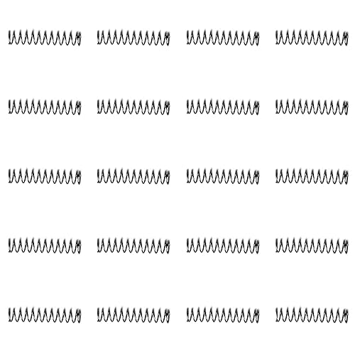 Miniatura 5 de Bettomshin 20 muelles comprimidos, 0.01 pulgadas de diámetro de alambre x 0.12 pulgadas de diámetro x 0.59 pulgadas de longitud libre, construcción