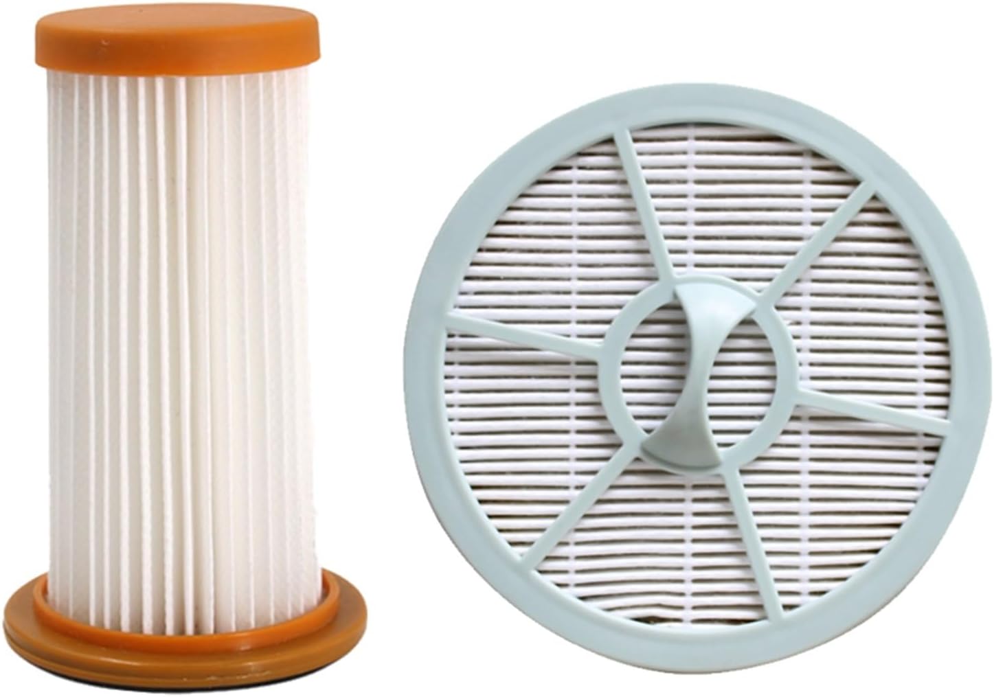 2pcs Vacuum Cleaner Filter+ Air Outlet HEPA Filter Compatible with Philips FC8208 FC8250 FC8260 FC8262 FC8264(Color:B)