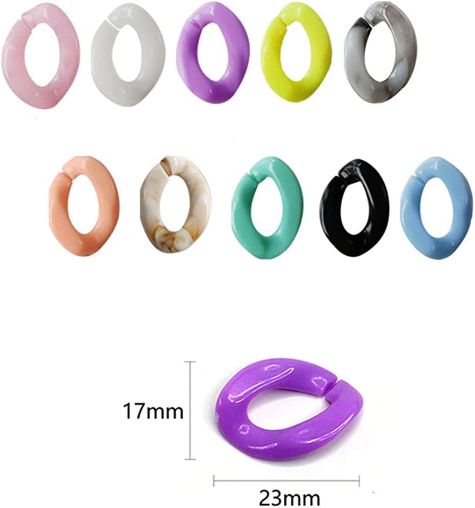 Lanière pour Lunettes, chaîne en Acrylique Multicolore, pour Femmes et Hommes