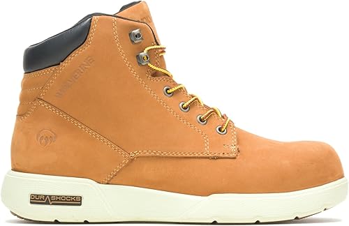 Miniatura 2 de WOLVERINE Kickstart DuraShocks Botas de construcción con punta compuesta de 6 pulgadas para hombre