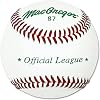 MacGregor 87 Official Split Baseball, Leather One Dozen , White Pearl
