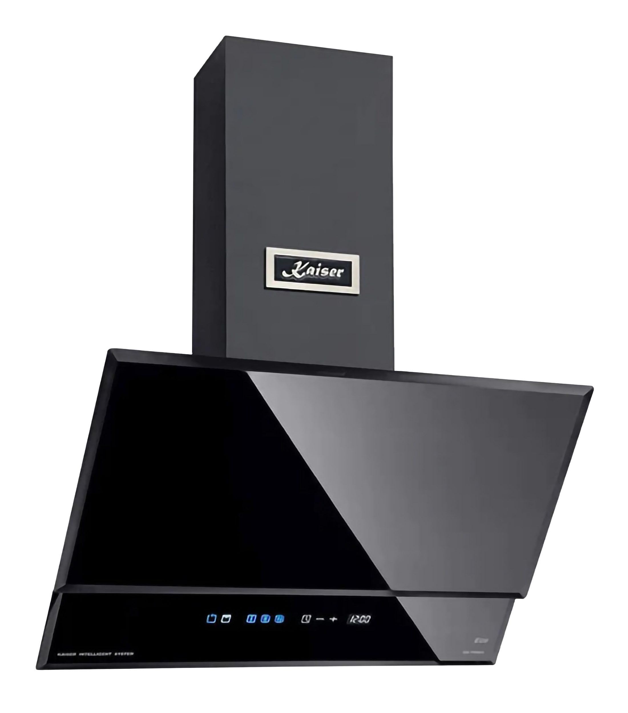 Kaiser Zestaw piekarnika 60 cm EH 6344 N + KCT 6140 FI + AT 6410 • kuchenka do zabudowy Autark czarne szkło • piroliza piekarnik 86L Air Fryer TFT • płyta indukcyjna FREE ZONE • okap kuchenny 1250 m³