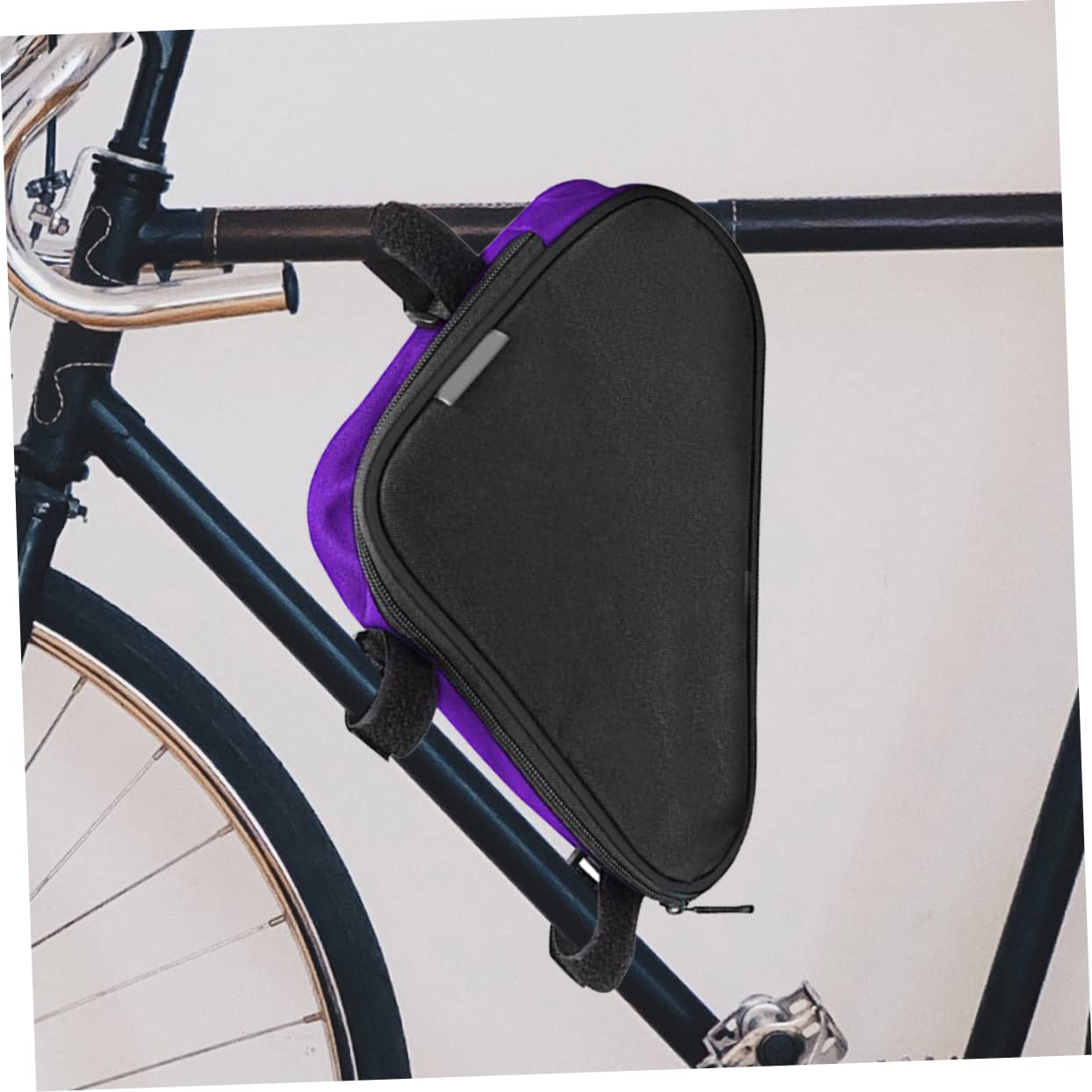 Abaodam Bike Frame Bag Multi-function Storage Pouch for Easy to Clean and Maintain Capacity Suitable for Mountain Deep