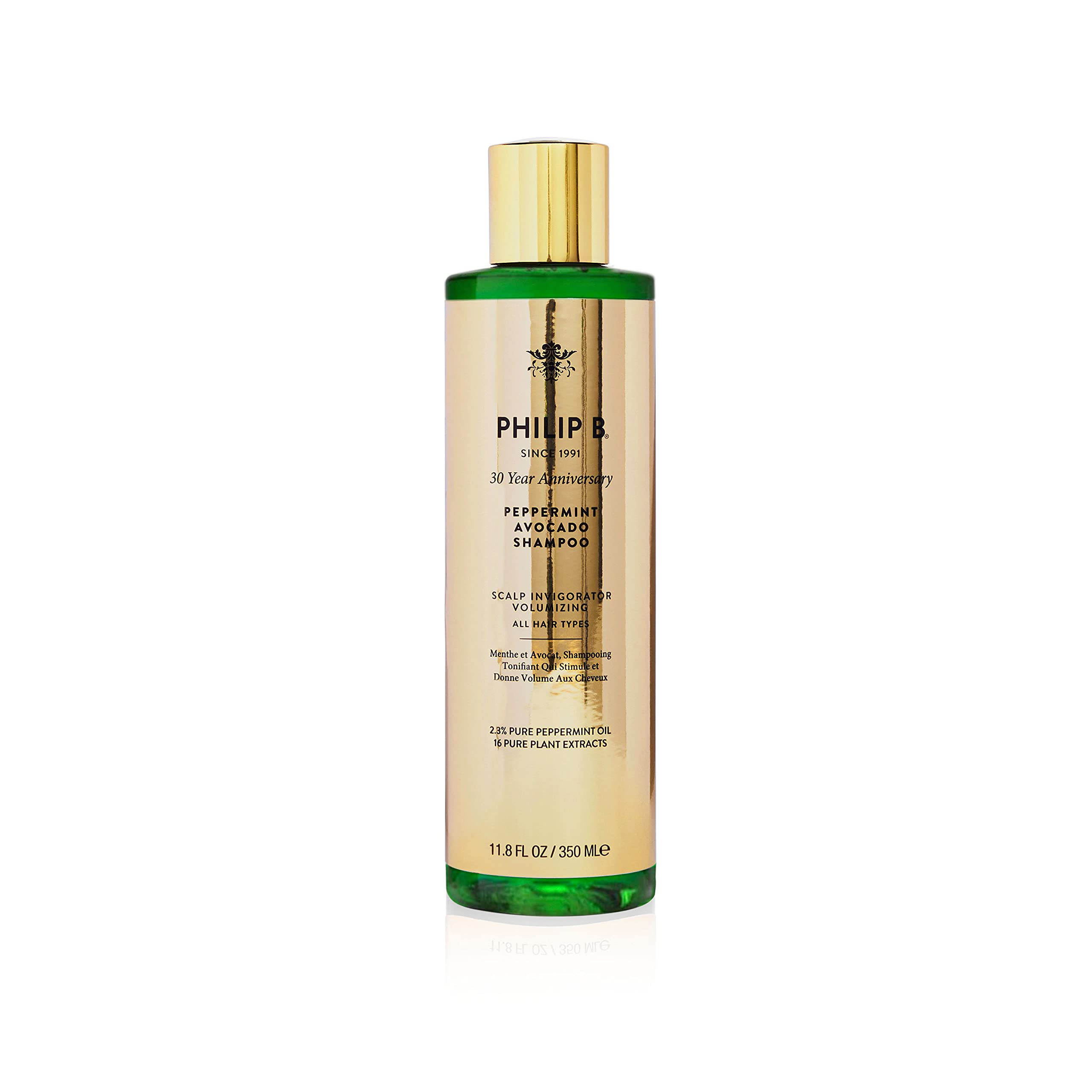 PhilipB Peppermint Avocado Shampoo, 350 ml