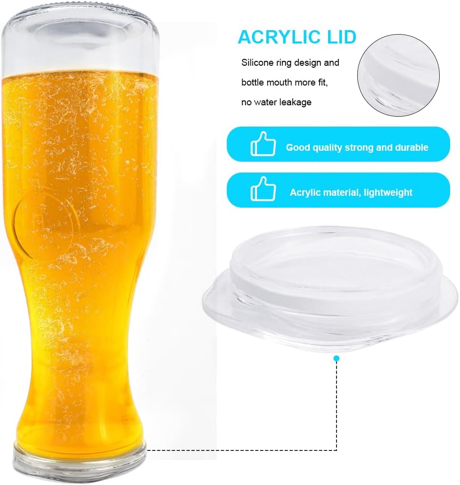 3 Pack Glass Bottles Set Glass Carafe with Lids 34 Ounces Water Decanter Juice Pitcher for Wine Milk Juice & Mimosa Bar, Beverage Glassware and Drinkware Parties Weddings BBQ Picnics - Image 2