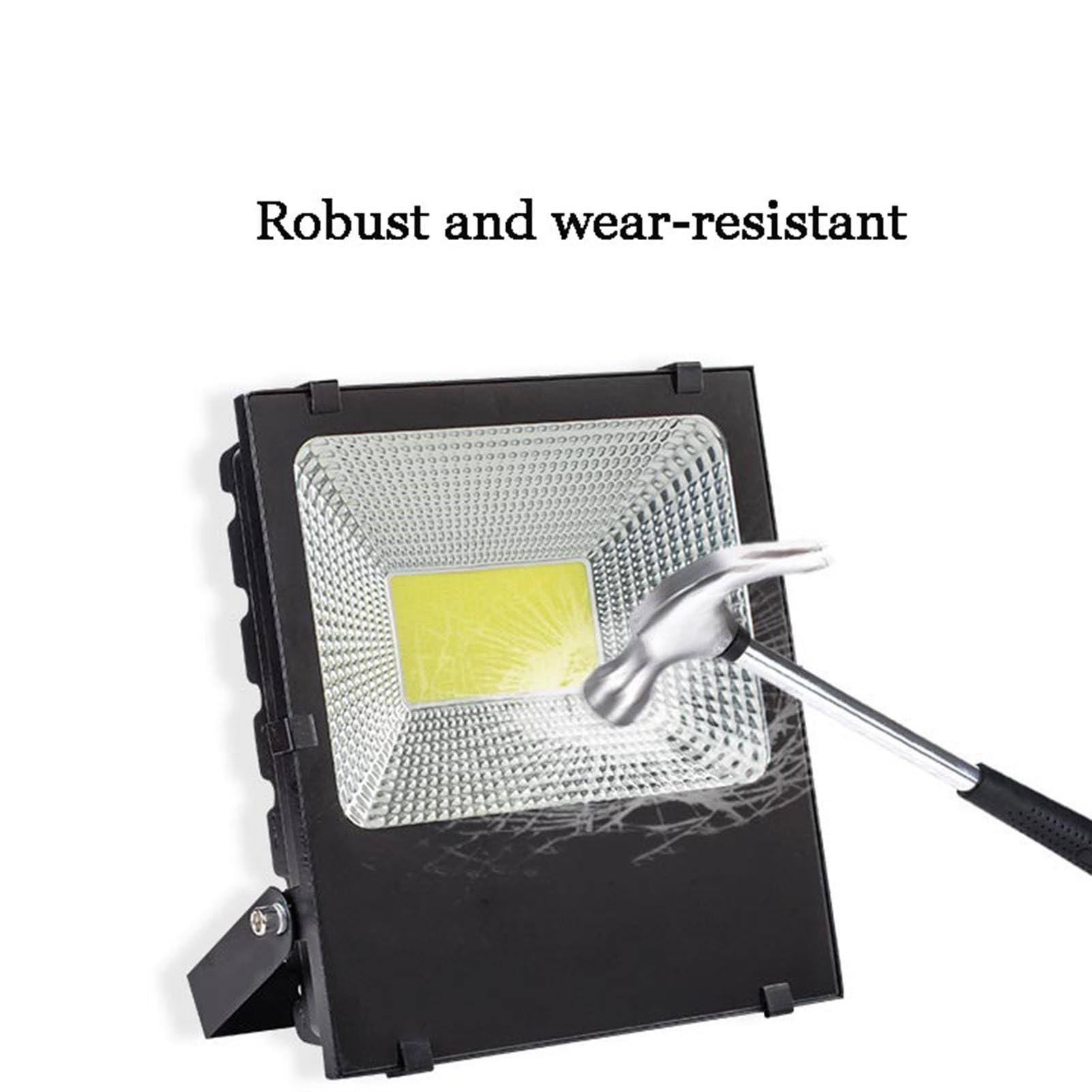 Energooszczędna zewnętrzna lampa zabezpieczająca LED do ogrodu... ，Reflektory(10W)