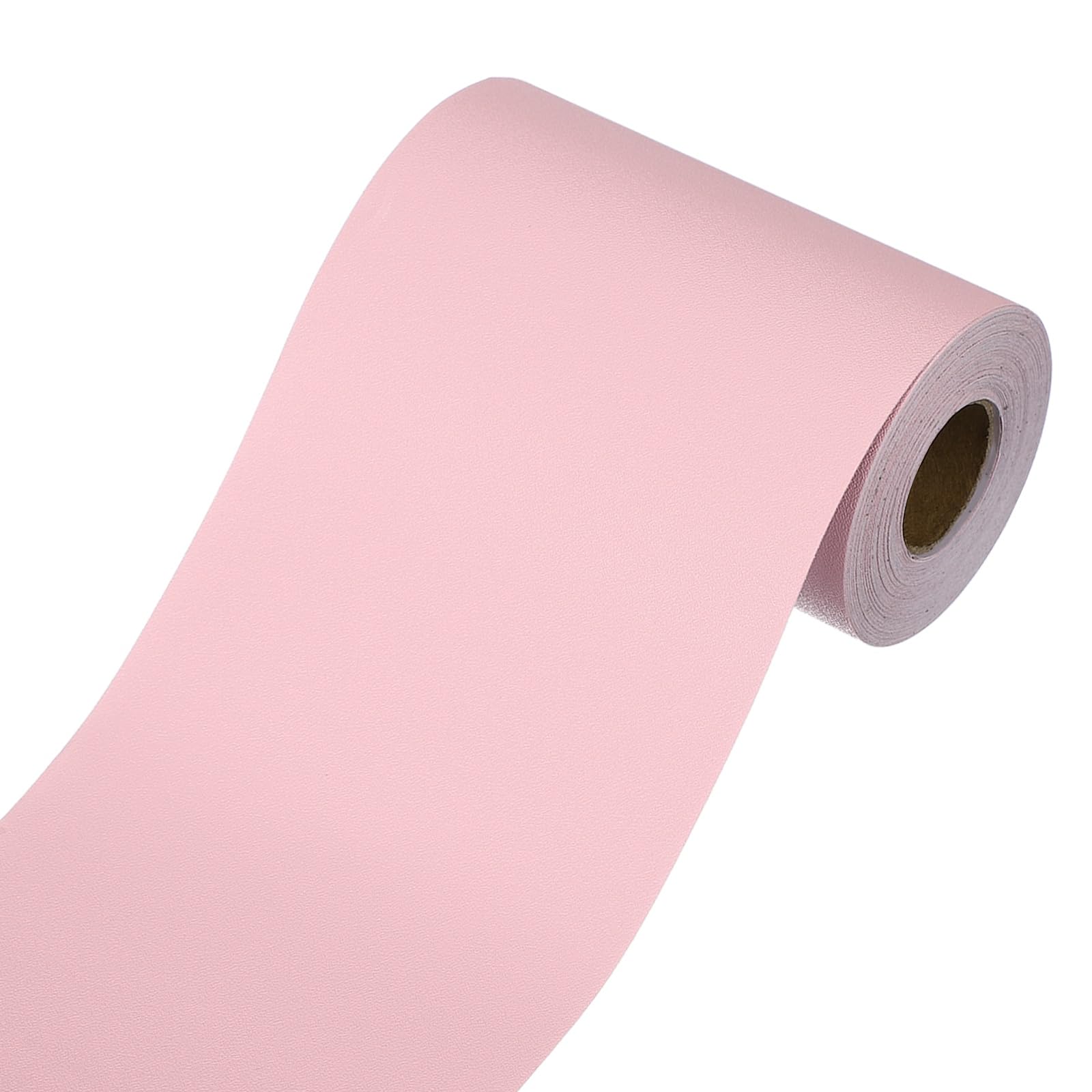sourcing map Peel and Stick Wallpaper Borders 10m x 10cm Dark Pink