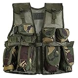 Kids Army Camouflage Combat Vest - Fits Ages 5-13 Yrs