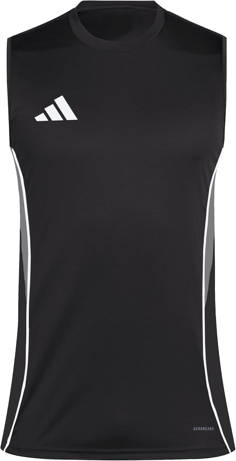 adidas Tiro 25 Adult Competition Sleeveless Jersey L Black